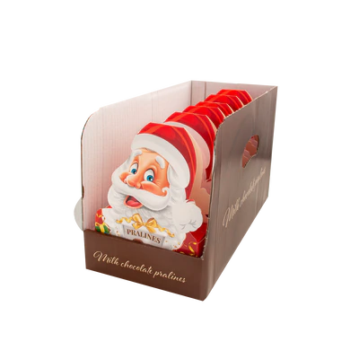 Hexa Père Noël - Chocolat au Lait 45% Le chocolat alain ducasse