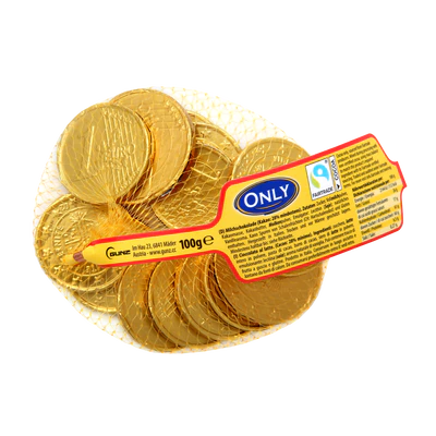Monedas chocolate 20 g - Caramelos Cerdán