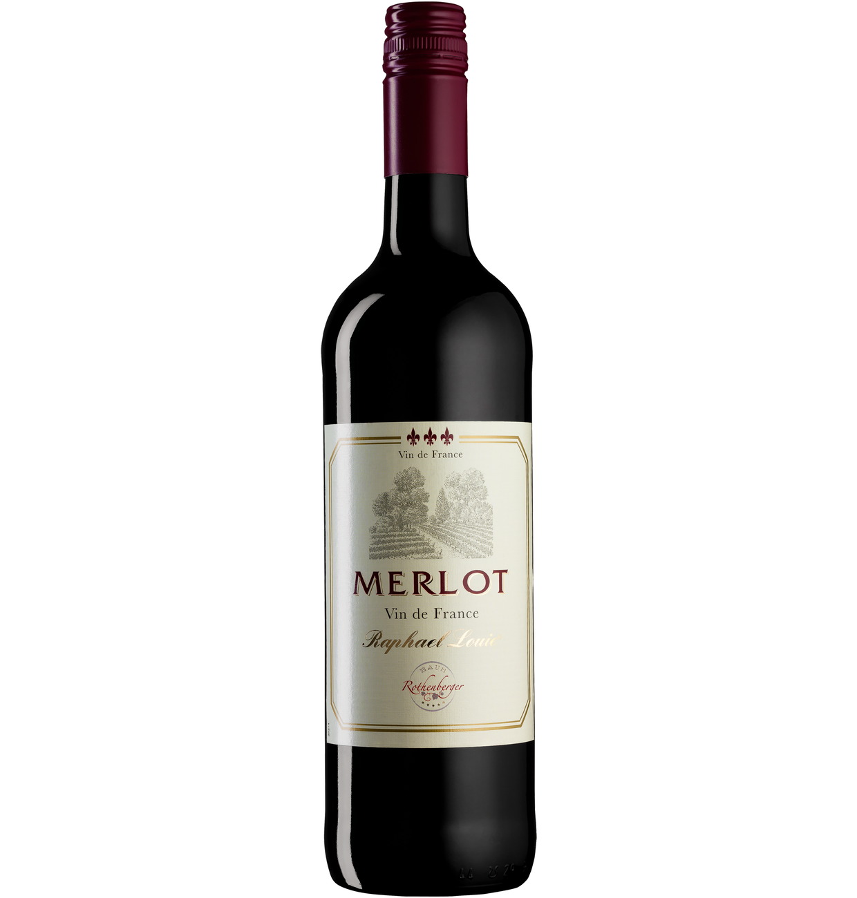 Gunz - Vino rosso Raphael Louie Merlot secco 12% vol. 0,75l