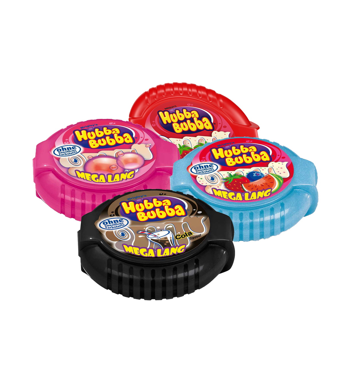 Gunz - Chewing gum Hubba Bubba bubble tapes mixed box 56g