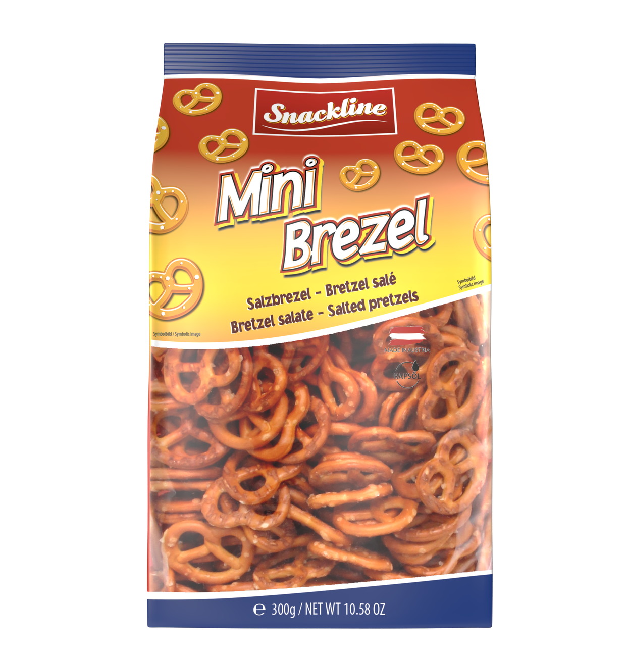 Gunz Mini pretzel lye biscuit 300g