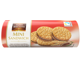 Mini sandwich biscuits with cocoa cream filling 180g
