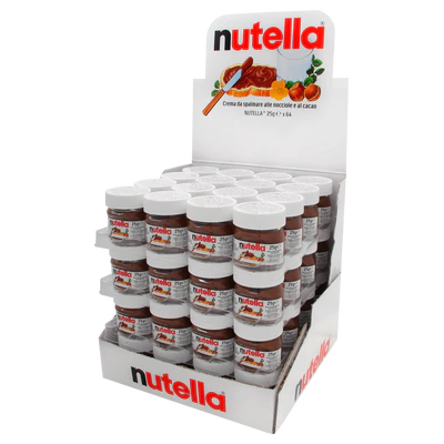 Nutella 25g mini jars  Nutella Supplier By Brits Treats Ltd